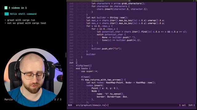 3 in 1: introducing graphust, my pet project смотреть онлайн