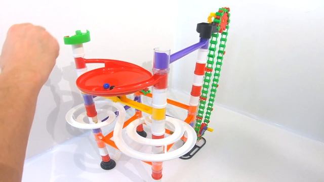Quercetti Migoga Marble Run Elevator смотреть онлайн