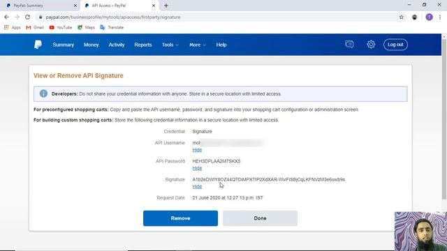?How To Find PayPal Personal/Individual Account API Credentials | Username Password & Signature