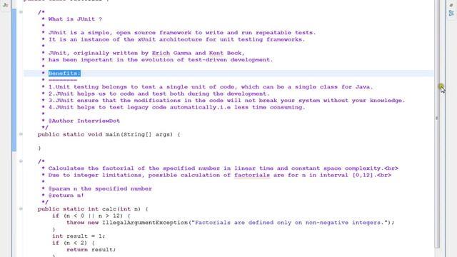 Example JUNIT Test Case Demo смотреть онлайн