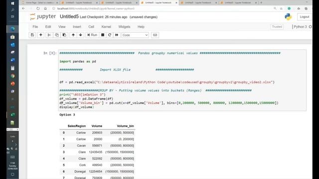 Python Tutorial: Grouping and Aggregating in a Pandas Dataframe (part 2) смотреть онлайн