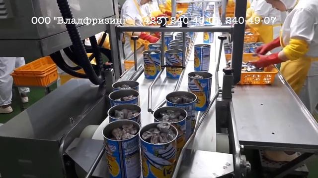 Линия по производству консерв (сайра) (ООО 