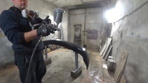 ТОНКОСТИ ПОКРАСКИ нового бампера