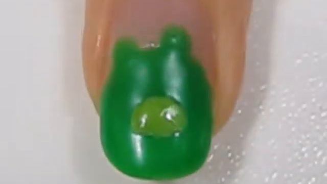 Angry Birds Pigs Nail Art смотреть онлайн