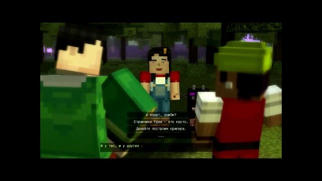 Minecraft: Story Mode - A Telltale Games Series - Episode 1 обзор смотреть онлайн