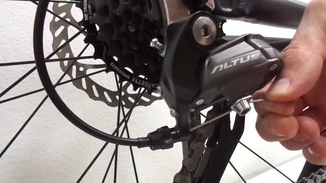 Идеальная настройка заднего переключателя Shimano Altus - учимся делать велоремонт дома