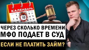 Когда МФО подадут в суд за просрочки по микрозаймам? При какой сумме долга? Нечем платить микрозаймы