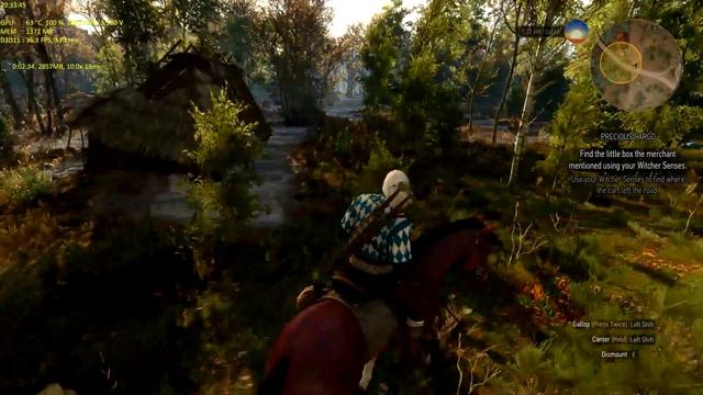The Witcher 3 with Hairworks on [i7 2600K/R9 390, 15.11 Crimson] смотреть онлайн