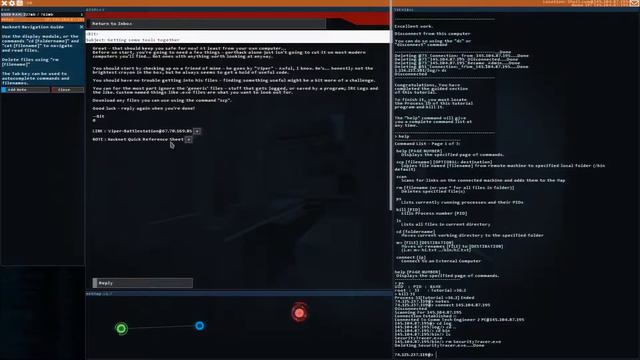 Gaming on Linux (Kubuntu) | Hacknet via Steam смотреть онлайн