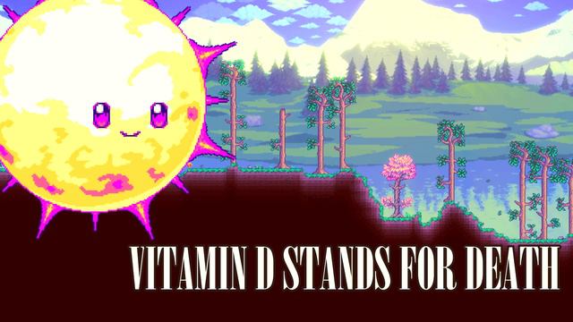 [GaMeTerraria OST] "Vitamin D Stands For Death" - Stoffie смотреть онлайн