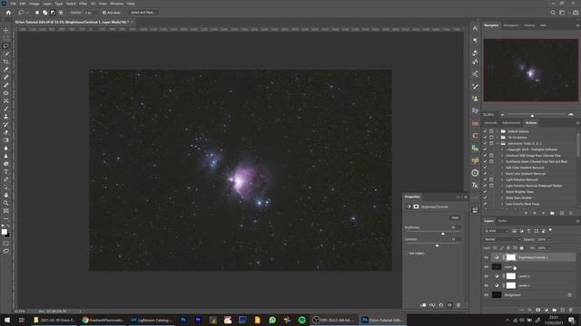 Stacking and Editing Orion Nebula (Simple Workflow) смотреть онлайн