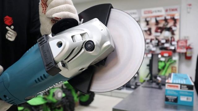Машина шлифовальная угловая - Makita GA9020SF смотреть онлайн