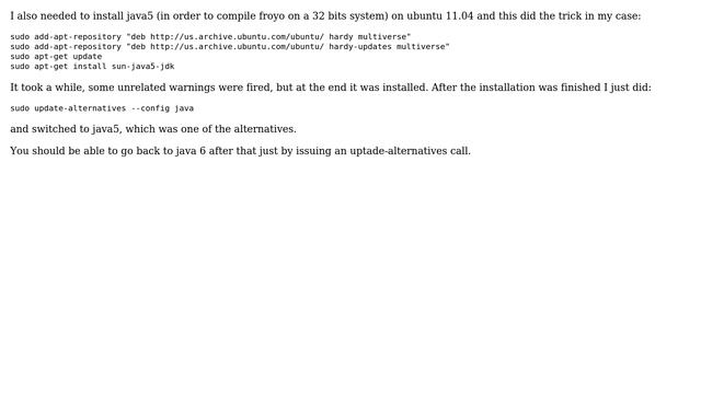 DevOps & SysAdmins: Need to install sun-java5-jdk on ubuntu 11.04 (2 Solutions!!) смотреть онлайн