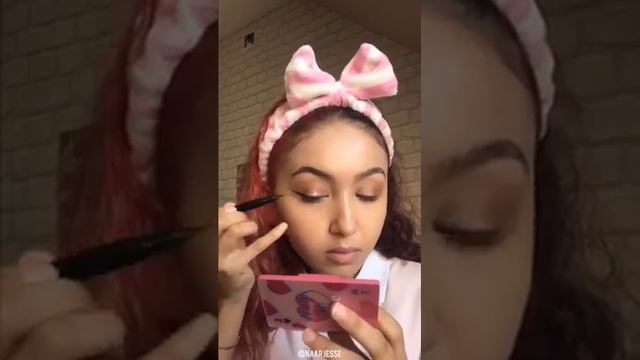 Makeup tutorial by #narjesse смотреть онлайн