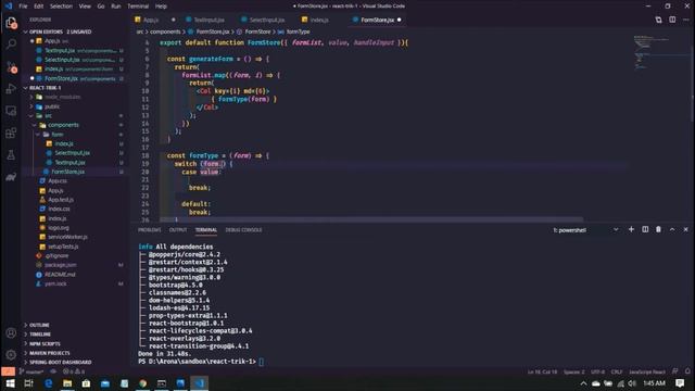 [Trick] React Trick - Make Reusable Form Store with React Bootstrap смотреть онлайн