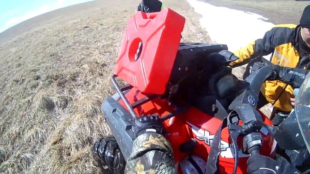 CF moto x8, BRP 800, BM Dakar 250 m нашли снег в окрестностях Юцы(часть первая) смотреть онлайн