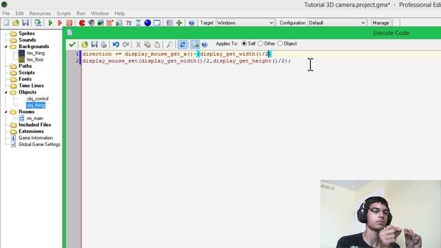 Game Maker 3D Tutorial: FPS Camera смотреть онлайн