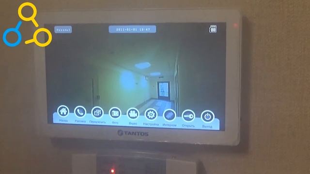 Установка домофона от Tantos. Подключение 2х вызывных панели и электромагнитного замка.