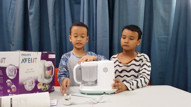 Unboxing Philips AVENT Essential Baby Food Maker SCF862/01 смотреть онлайн