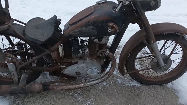 Иж-49 1957-го года или как я нашел тормозную лапку иж-350 смотреть онлайн