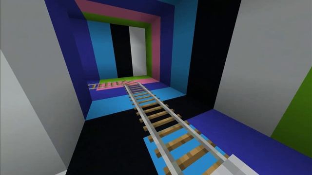 Minecraft Roller Coaster! (10 minutes long!) смотреть онлайн