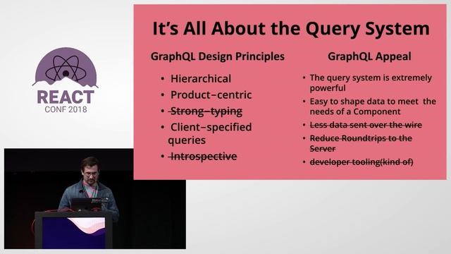GraphQL without GraphQL - Conor Hastings - React Conf 2018 смотреть онлайн