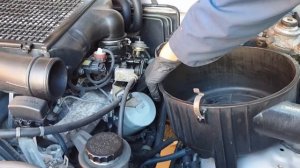 1KZ-TE Prado Diesel Engine Oil Replacement