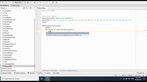PASSWORD CRACKER in PYTHON with 5 Lines of Code