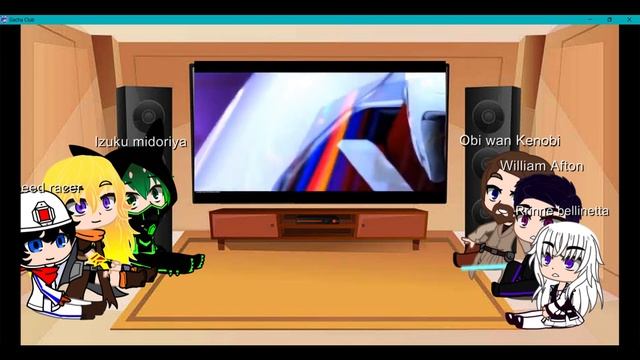 Movie/Anime/game Fandom || react to Each Other MV - Speed racer part 1 смотреть онлайн