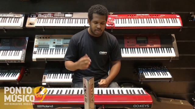 Teclado Roland Go Keys Review Test | Ponto do Músico смотреть онлайн