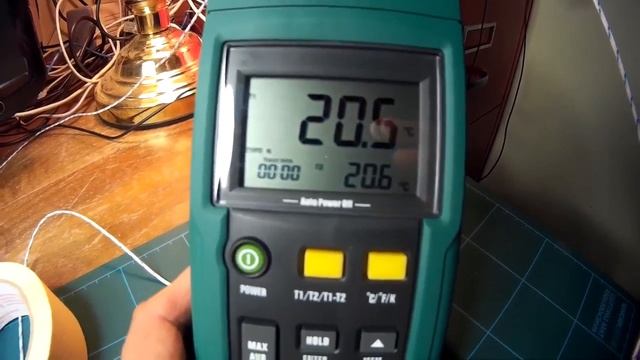 Mastech MS6514 dual channel thermometer with USB смотреть онлайн