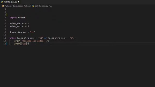 Tutorial de Python - Tirada de dados con Python смотреть онлайн