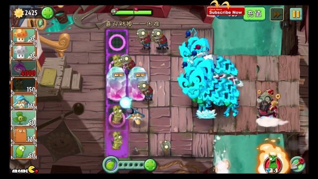 Plants Vs Zombies 2: New Treasure Zombies Red Envelope Opening Daily Challenge! смотреть онлайн
