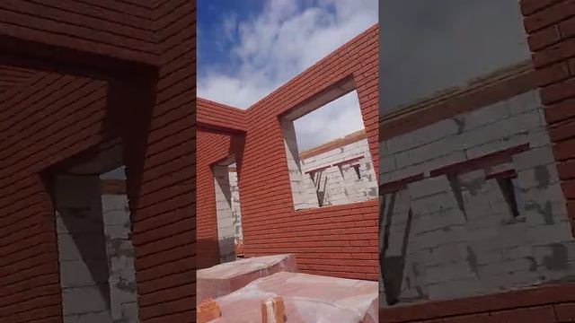 Завершенная кладка дома, Индивидуальный проект