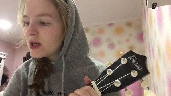 🌪РАЗБОР НА ПЕСНЮ МОЛЧИ-кис кис🌪простой разбор на укулеле