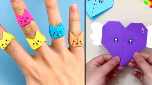 Простые поделки из бумаги своими руками. Оригами из бумаги