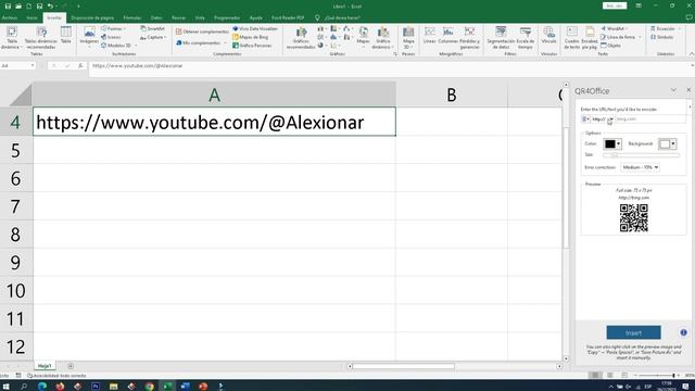 Cómo insertar un QR en Excel | Tutorial смотреть онлайн