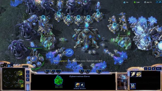 Starcraft 2 - Zombie Team Survival Old System Abandoned Camp FAIL смотреть онлайн