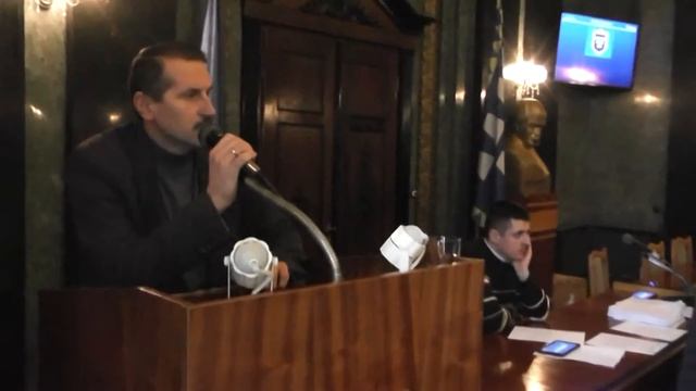 Ігор Бараняк, голова ГО Національний орієнтир виступ на сесії ДМР смотреть онлайн