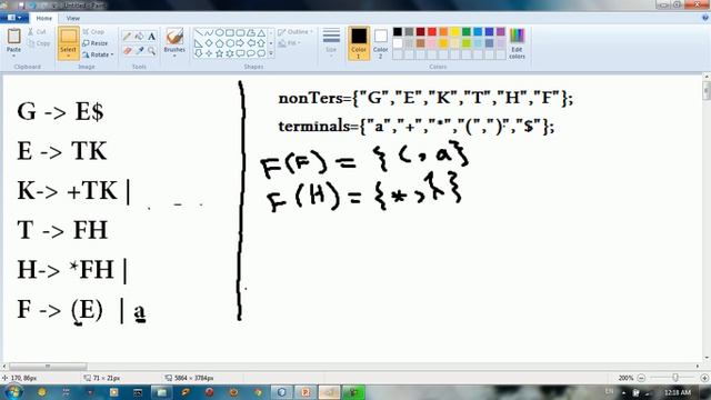 Implementing an LL1 Parser using java part2 - first смотреть онлайн
