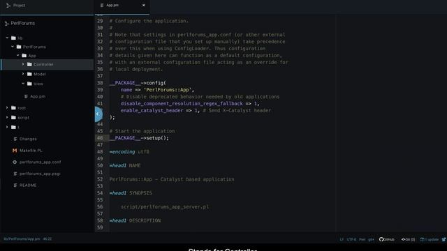 The Slow Learning of Perl Catalyst - Chapter 2/Part-01 смотреть онлайн