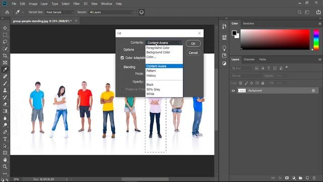 Remove and Fill Color Using Marquee Tool || Adobe Photoshop Tutorial 5 || MIA смотреть онлайн