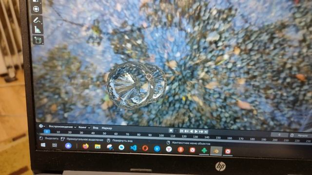 Мои первые шаги по изучению 3D Blender, всего лишь неделя занятий. смотреть онлайн