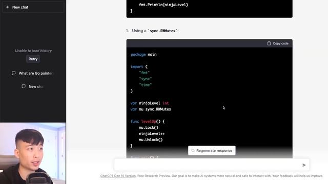 ChatGPT finds race condition in Go code (and fixes it!) смотреть онлайн