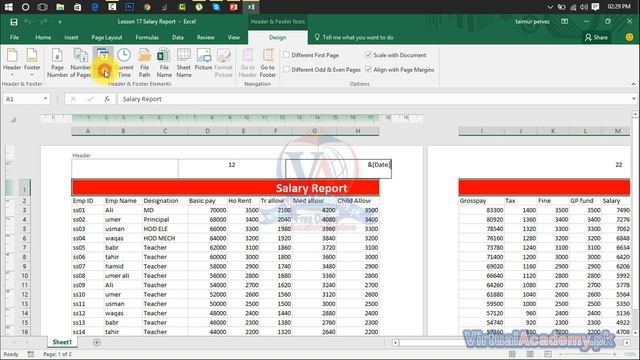 How to use Header and Footer in Microsoft Excel | Link and Text Box. 23 смотреть онлайн