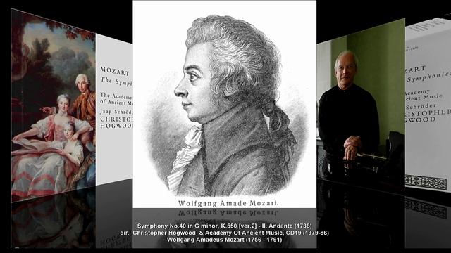 W.A. Mozart - Symphony No.40 in G minor K.550_ver.2 (dir. Christopher Hogwood, 1979-86) смотреть онлайн