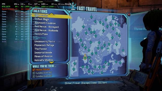Borderlands 2 - Ryzen 5 5600x, RTX 3070 | Max settings | PhysX High | 1080p смотреть онлайн