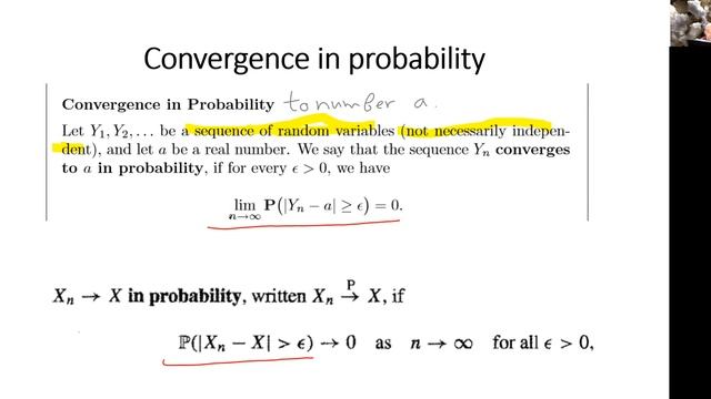 Сходимость по вероятности последовательности случайных величин смотреть онлайн
