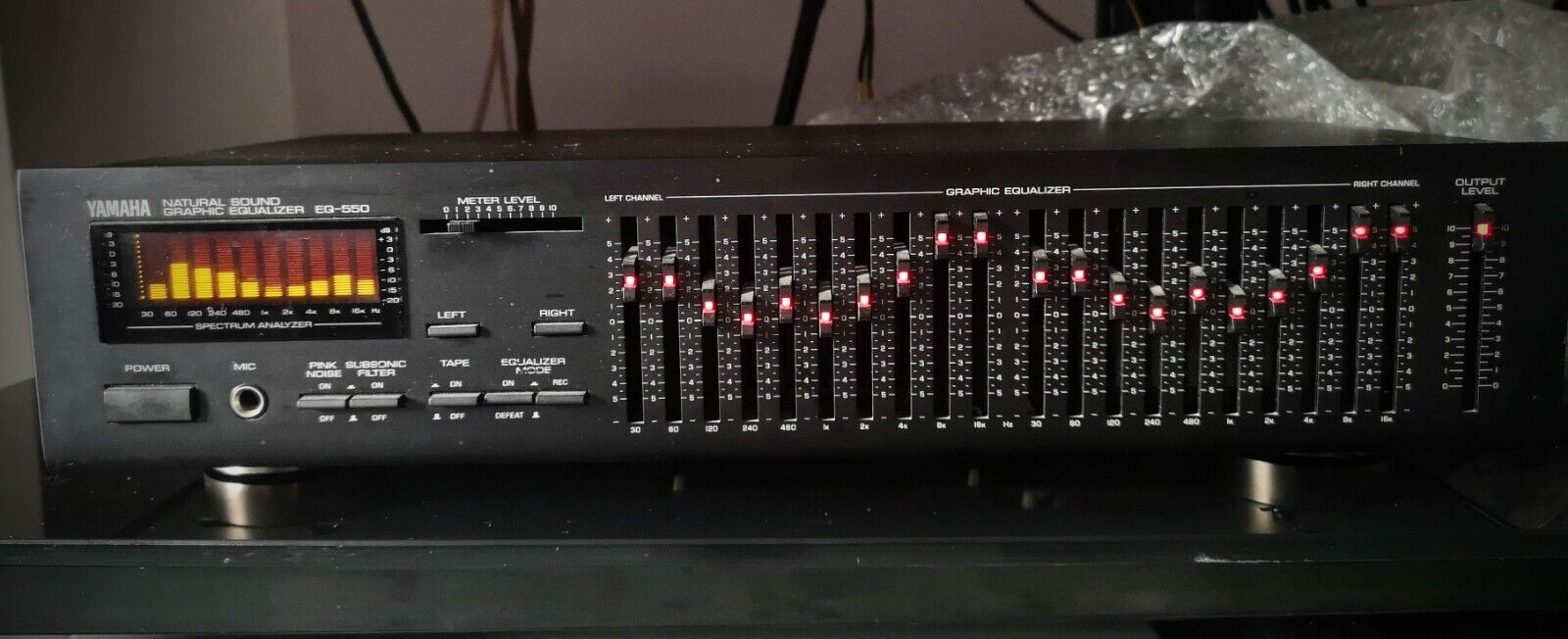 Графический эквалайзер YAMAHA EQ 550-Япония-1990-год смотреть онлайн