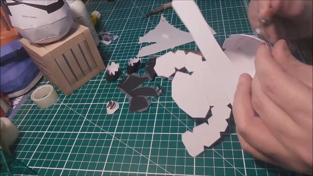 Papercraft Kung Fu Panda - Baby Po смотреть онлайн